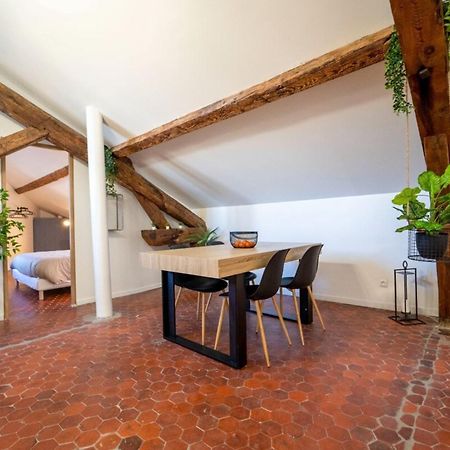 Authentique Studio Hypercentre - Clim - Wifi Appartement Nîmes Buitenkant foto